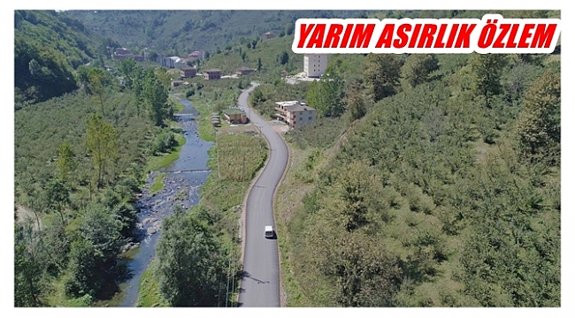 İki ilçe birbirine bağlandı