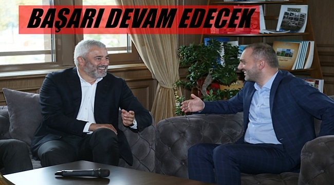 Kandemir Başkan  Yılmaz'ı ziyaret etti