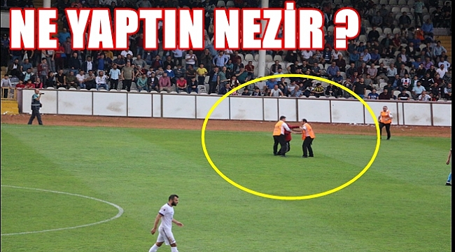 Maçın son dakikasında sahaya atladı