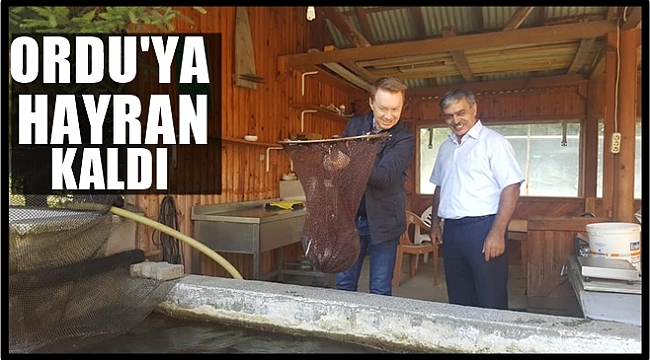 Ordu Büyükelçi Brown'u çok etkiledi