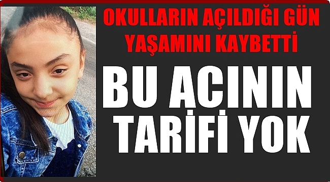 Ortaokul öğrencisi kazada yaşamını kaybetti