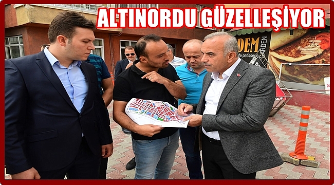 Tekintaş : Altınordu için çalışıyoruz