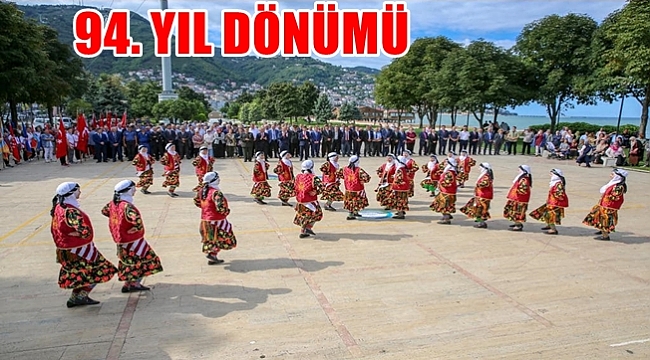 TÖRENLERLE KUTLANDI