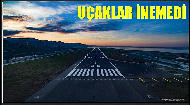 Yağış ve fırtına hava ulaşımını etkiledi