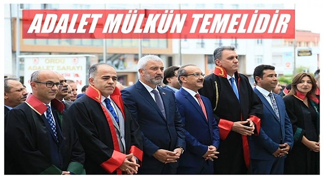 Yeni Adli Yıl törenle başladı
