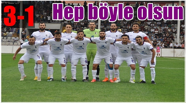 YENİ ORDUSPOR KIZLCABÖLÜKSPOR'U 3-1'LE GEÇTİ