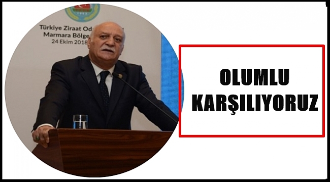 Bayraktar: Çiftçimizin mağduriyeti bir nebze olsun önlenecektir