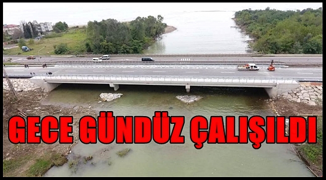 Cevizdere Köprüsü trafiğe açıldı