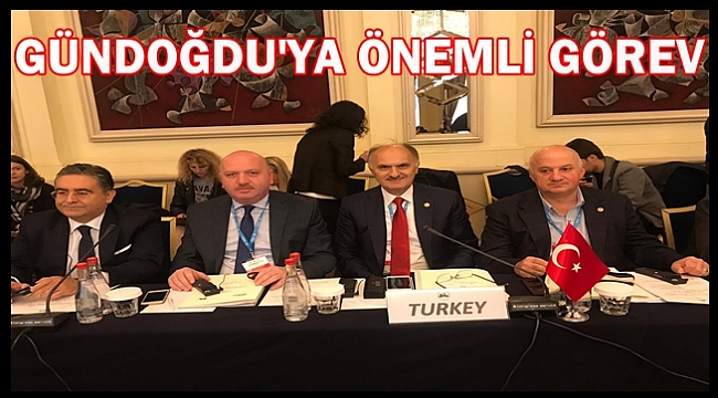 Gündoğdu KEİPA Uluslararası Komisyon başkanlığına seçildi