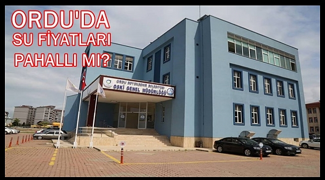 OSKİ'DEN SU AÇIKLAMASI