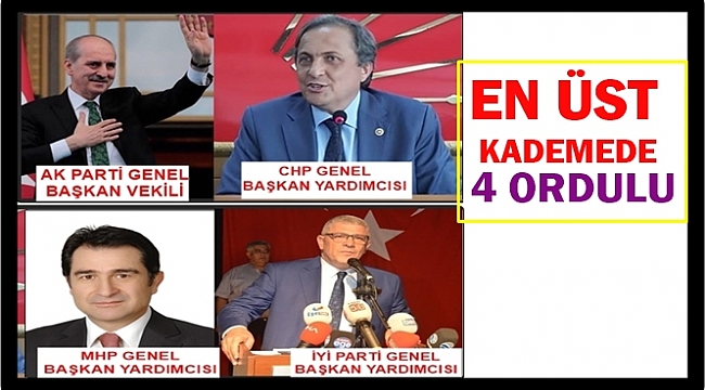 Yerel seçimde adayların kaderi 4 Ordulunun elinde