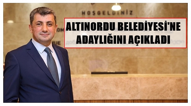Aktuğ  Abdullah  Şensoy aday adaylığını açıkladı