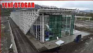 Altınordu otogarı hızla yükseliyor