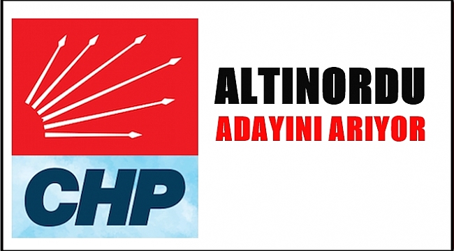 CHP ALTINORDU ADAYINI HALKA SORUYOR