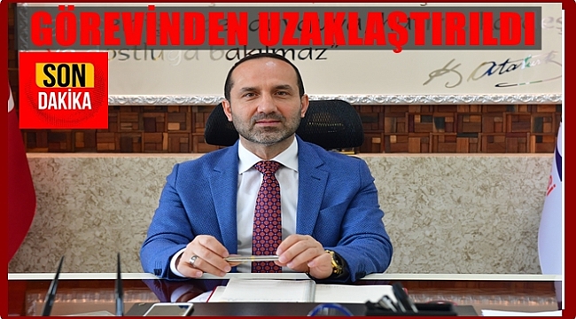 Hakkında soruşturma açılan Ünye Belediye Başkanı  görevden  alındı