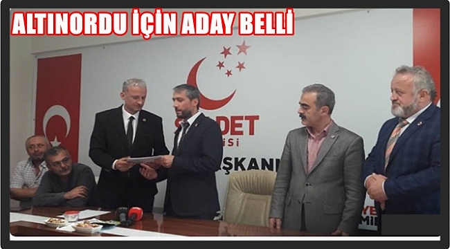 Haluk Şensoy Saadet Partisi&#039;nin adayı oldu