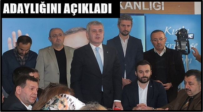 Hüseyin Akyol adaylık başvurusunu yaptı