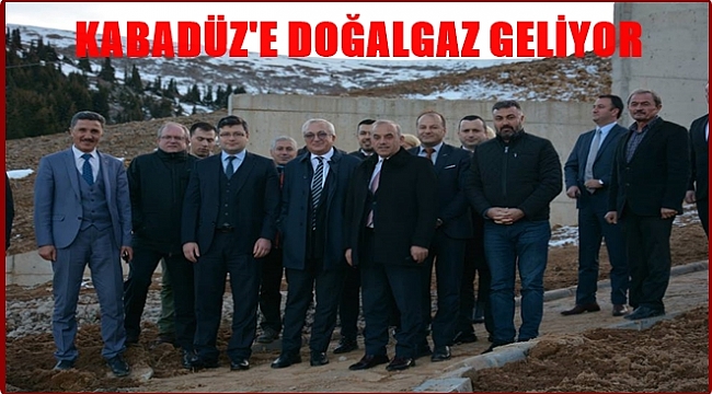 Kaya: Kabadüz'ü doğalgazla buluşturuyoruz