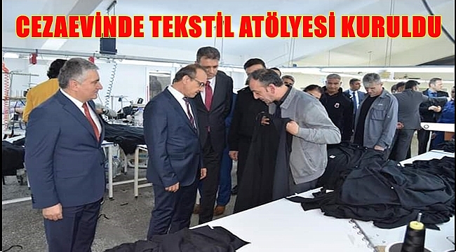 Vali cezaevini ziyaret etti