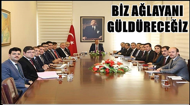 Vali Yavuz Kaymakamları uyardı