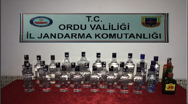 Kaçak içkiye geçit yok!