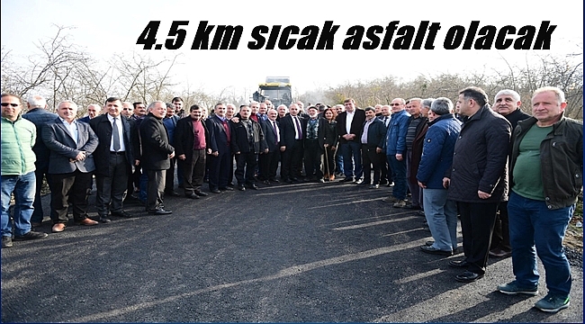 Kayadibi Akkese bağlantısı sıcak asfalta kavuşuyor