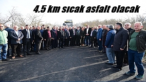 Kayadibi Akkese bağlantısı sıcak asfalta kavuşuyor