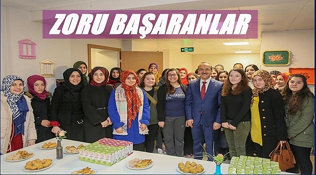 Vali Yavuz'dan öğrencilere altın öğütler
