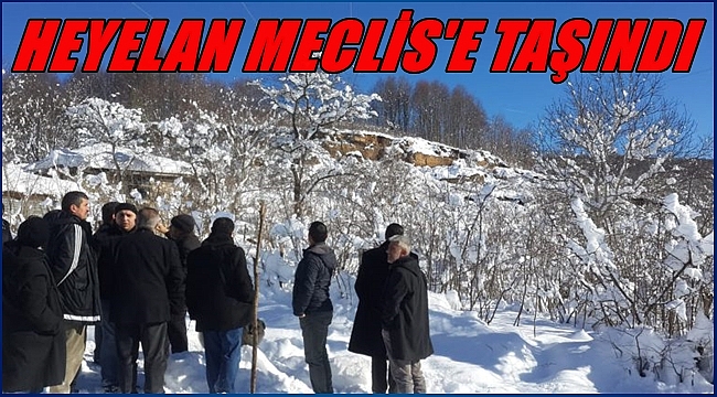 Adıgüzel heyelan için soru önergesi verdi