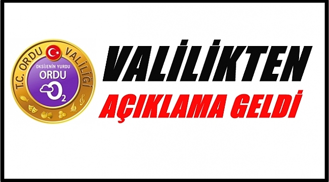 Adli ve idari soruşturma başlatılmıştır