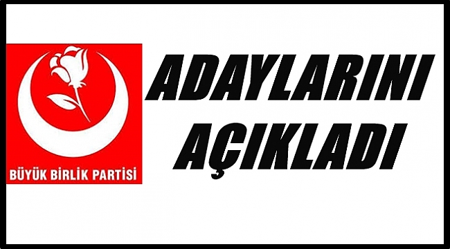 BBP'nin Belediye Başkan adayları kimler?