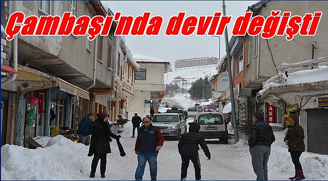 Çambaşı'nda artık yaz kış fark etmiyor