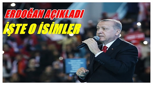 Erdoğan Belediye Başkan Adaylarını Açıkladı