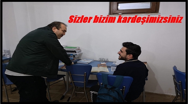 Genç öğrenci yurtlarını ziyaret etti