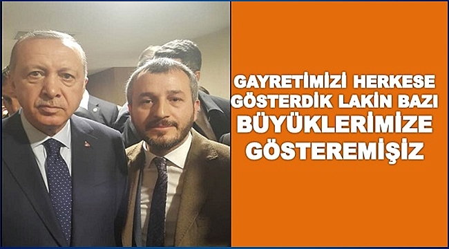 Günay hem teşekkür hem sitem etti
