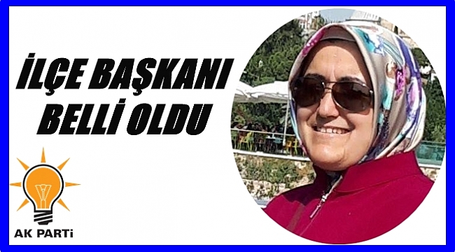 Mevlüdiye Adıgüzel Töngel İlçe Başkanı oldu