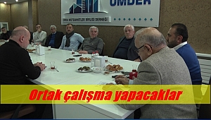 İşadamlarından müteahhitlere ziyaret