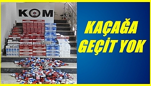 Kaçak sigara ele geçirildi