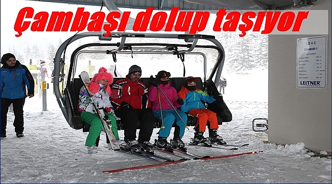 Kayak tutkunları Çambaşı''nı şenlendirdi
