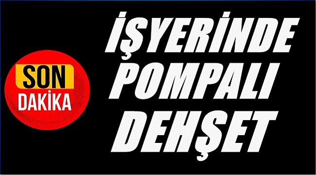 Ortağını yaraladı oğlunu öldürdü