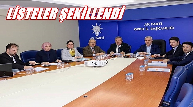 AK PARTİ&#039;DE KİMLER BELEDİYE MECLİS ÜYESİ OLUYOR