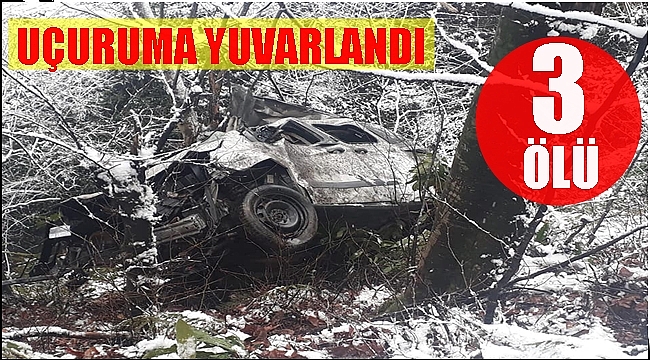 Feci kazada 3 kişi öldü