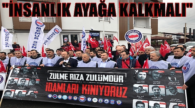 İsmail Çelenk: İnsanlık suçu işleniyor