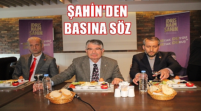 SP ADAYI ŞAHİN BASINLA BULUŞTU