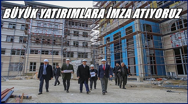 Vali Yavuz incelemelerde bulundu