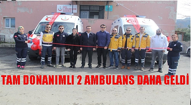 112 Acil Servisi 65 ambulansla hizmet veriyor