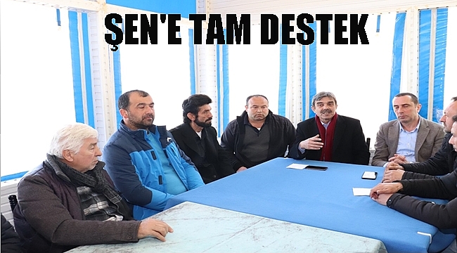 Başkan Şen Balıkçılarla Buluştu