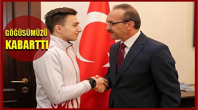 Dünya şampiyonu ödüllendirildi