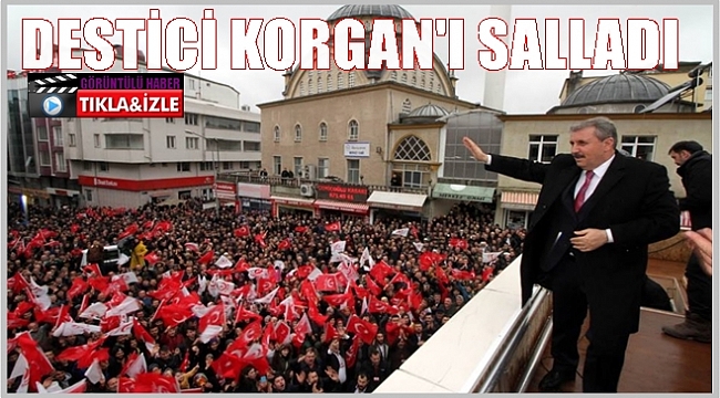 Mustafa Destici; Korgan'da 1 Nisan'da yeni dönem başlıyor