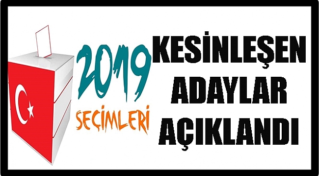 Ordu&#039;da 112 aday yarışacak